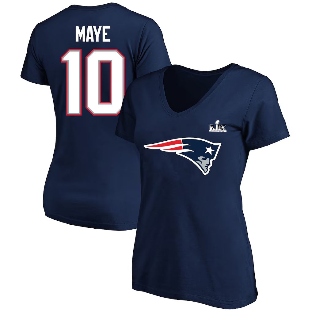 Men 2026 NFL New England Patriots T-shirt blue 018->nfl t-shirts->Sports Accessory